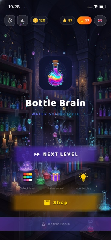 Bottle Brain Screenshot 2